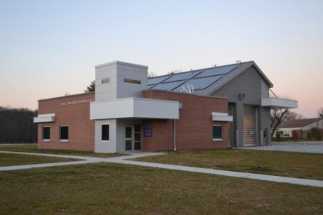 Main gate at March Air Reserve Base